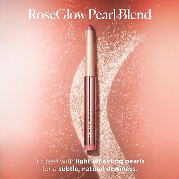 Laura Mercier RoseGlow Caviar Stick EyeShadow in FORBIDDEN ROSE 🌹NWT! FULL SIZE - Picture 15 of 16